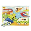 Puzzle carros emergencia