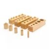 Cilindros Montessori con base